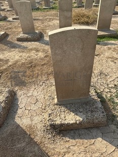BAGHDAD (NORTH GATE) WAR CEMETERY - BURROWS, THOMAS